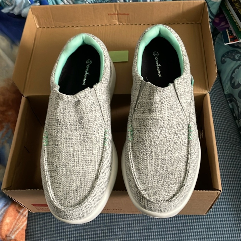 Women Ortho Comfort Slip On Shoes Sz 40(9)